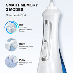 Oral Irrigator Dental Water Flosser Teeth Whitening Waterproof Portable Dental Water Jet Floss - Clearance Sale