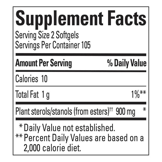 Nature Made CholestOff Plus for Heart Health Support, 210 Softgels - Clearance Sale