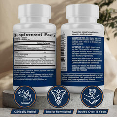 Advanced Men's Prostate Support Natural Supplement Prosvent 60 count - Clearance Sale